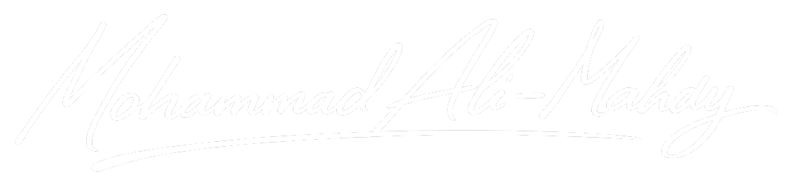 Unterschrift von Mohammad Ali-Mahdy